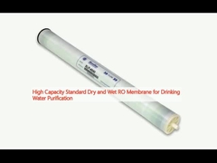 Wysokiej pojemności standardowa membrana RO sucha i mokra do oczyszczania wody pitnej