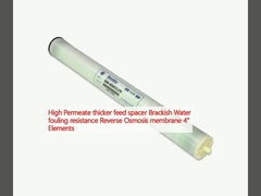 Wysoka przepuszczalność grubość spacera do podawania Woda słona Odporność na skażenie membrana odwrotnej osmozy 4 